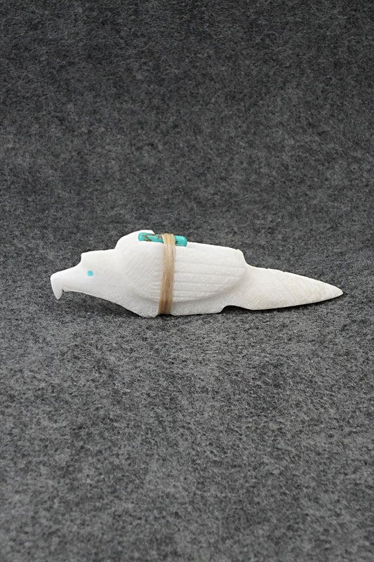 Eagle Zuni Fetish Carving - Herb Halate