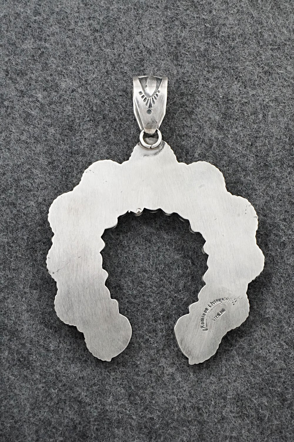 Turquoise & Sterling Silver Pendant - Kathleen Livingston