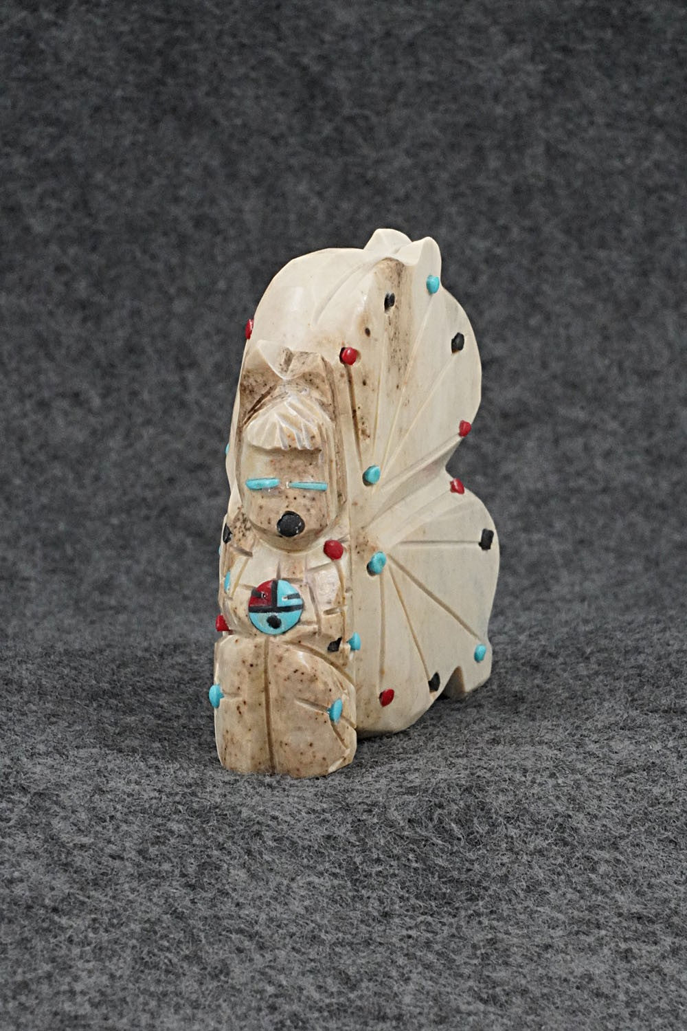 Butterfly Maiden Zuni Fetish Carving - Danette Laate