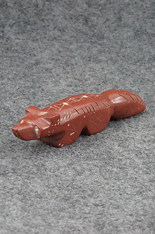 Wolf Zuni Fetish Carving - Brandon Phillips