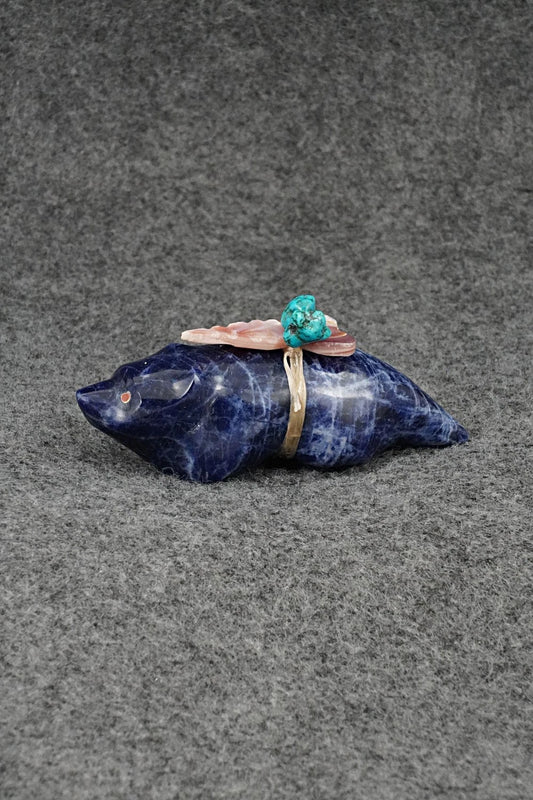 Badger Zuni Fetish Carving - Daphne Quam