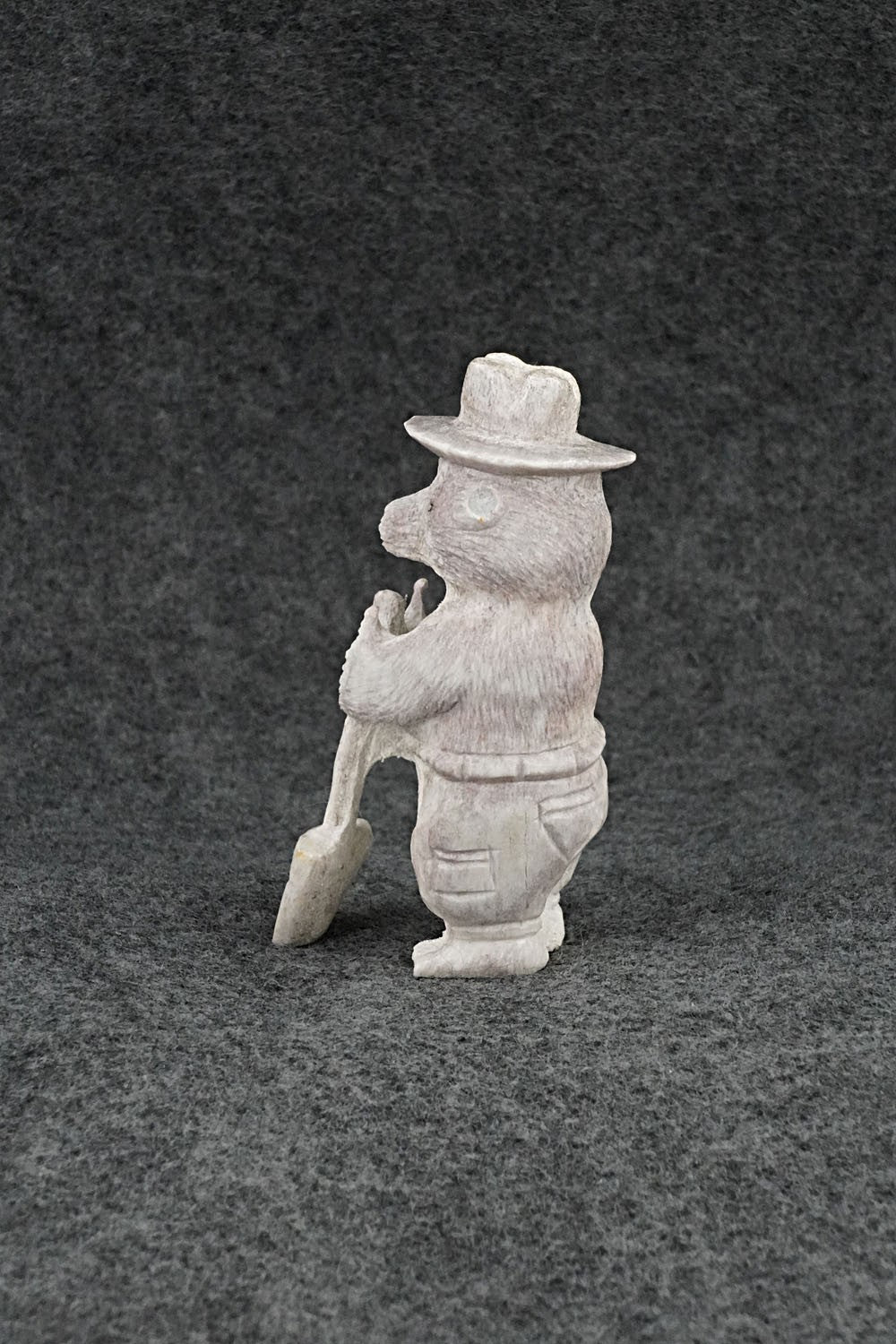 Smokey Bear Zuni Fetish Carving - Chris Peina