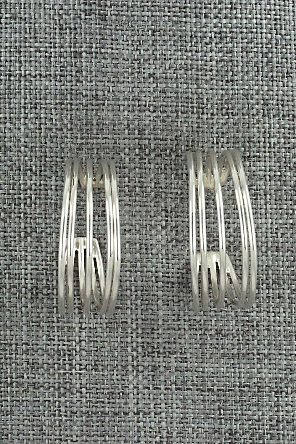Sterling Silver Hoop Earrings - Janet Smith