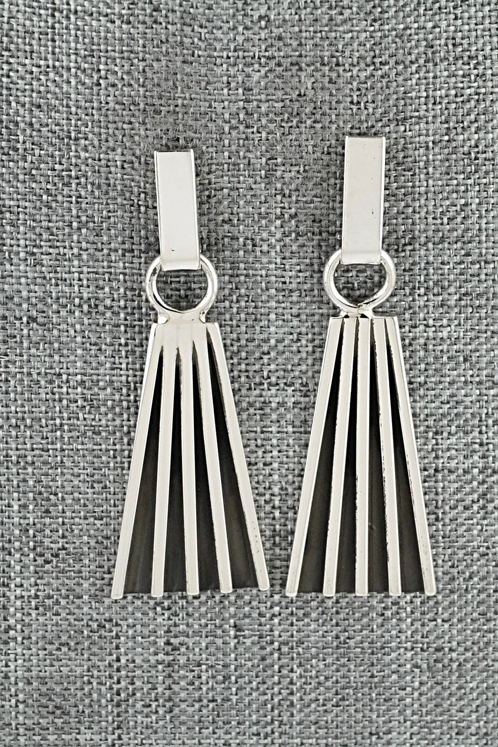 Sterling Silver Earrings - Tom Hawk