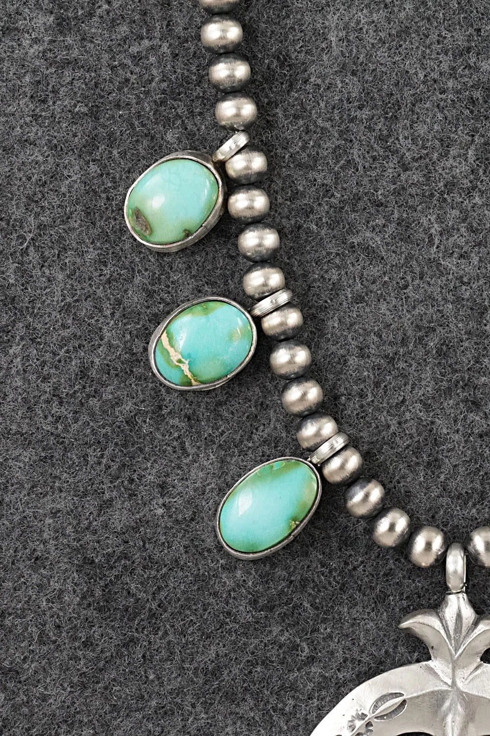 Turquoise & Sterling Silver Necklace - Latricia Largo