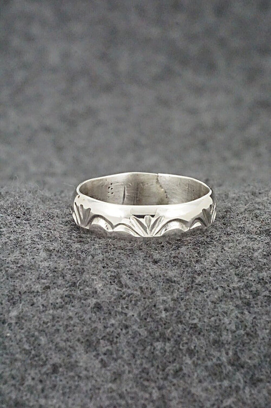 Sterling Silver Ring - Elaine Tahe - Size 10