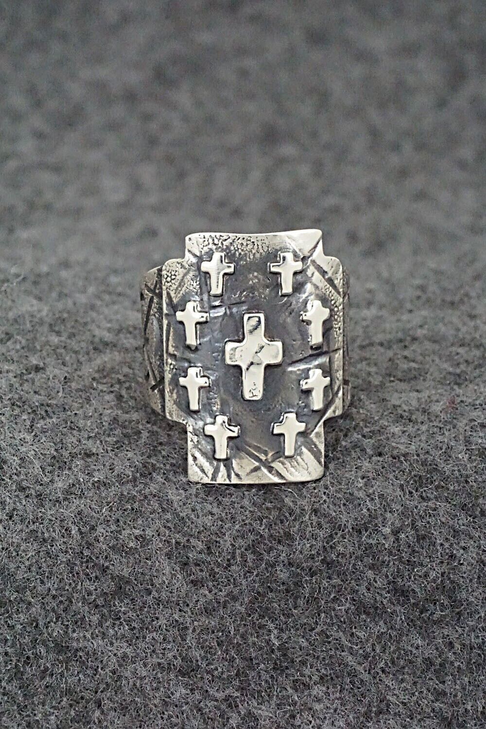 Sterling Silver Ring - Raymond Coriz - Size 8.5