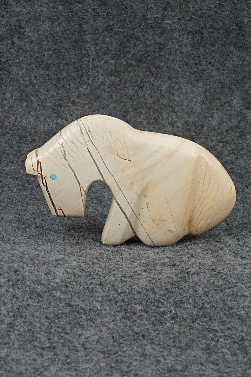 Horse Zuni Fetish Carving - Kenric Laiwakete