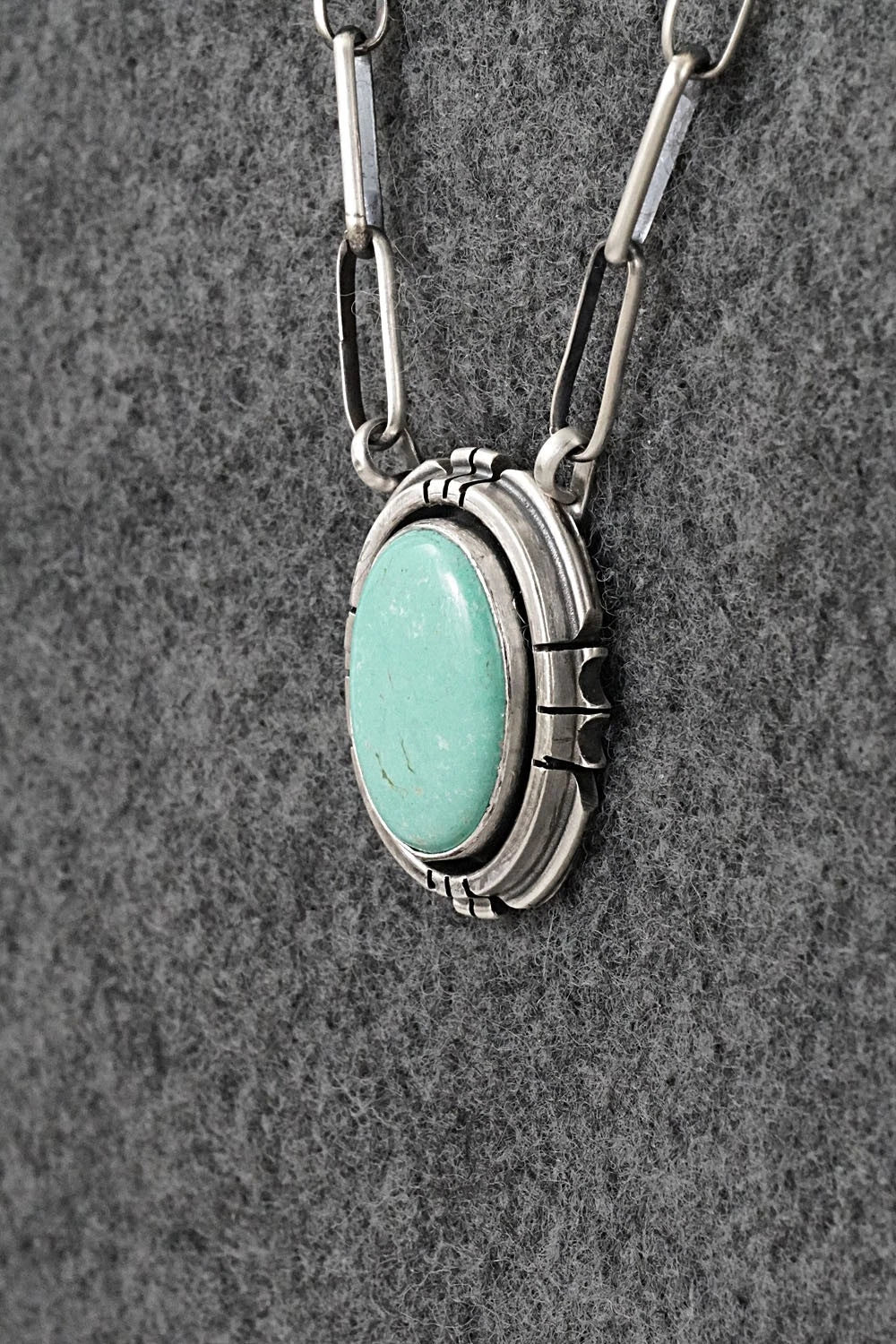 Turquoise & Sterling Silver Necklace - Daniel Benally