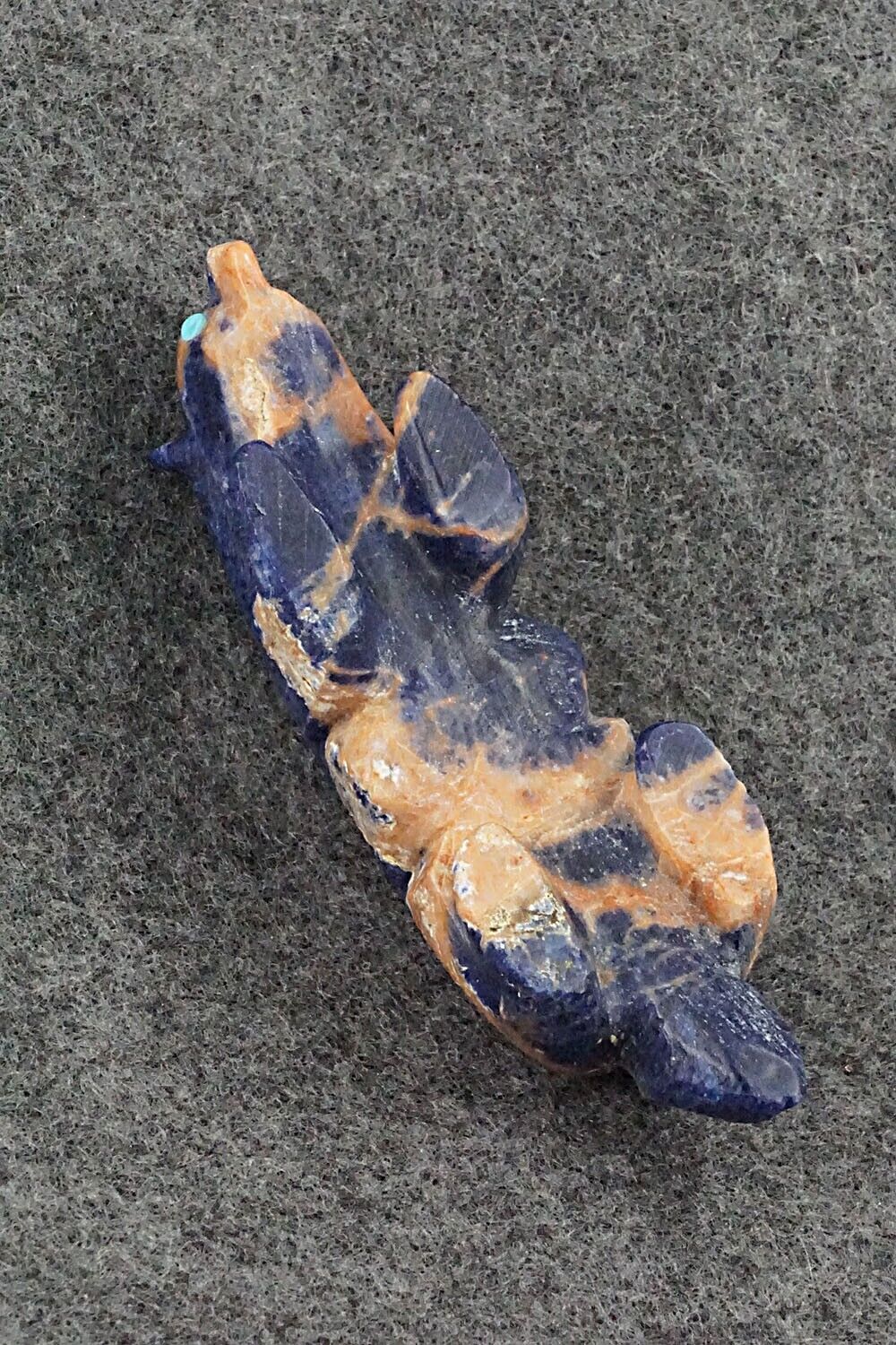Badger Zuni Fetish Carving - Ronnie Lunasee