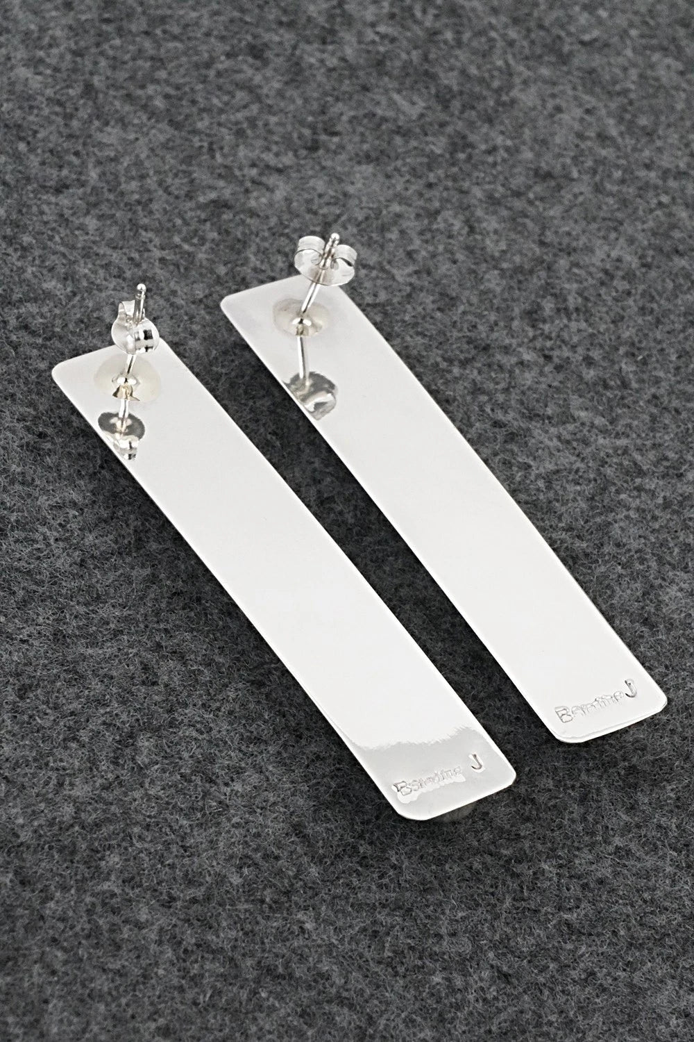 Turquoise & Sterling Silver Earrings - Jody Tsosie