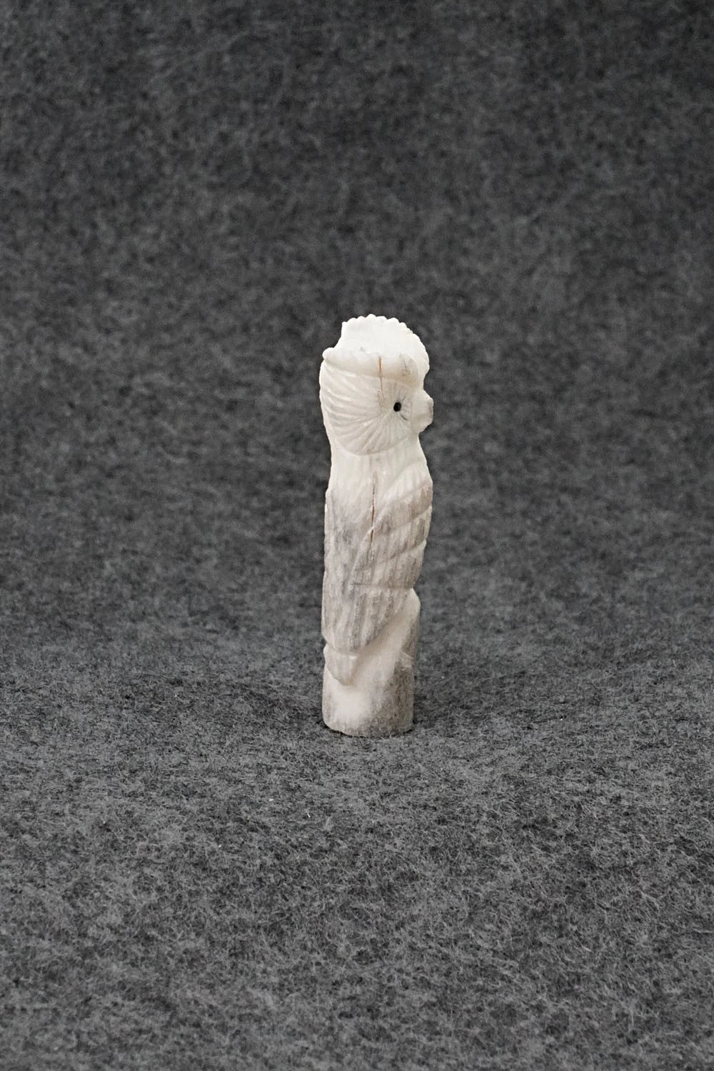 Owl Zuni Fetish Carving - Chris Peina
