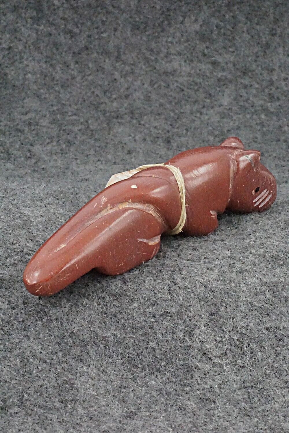 Mountain Lion Zuni Fetish Carving - Justin Red Elk
