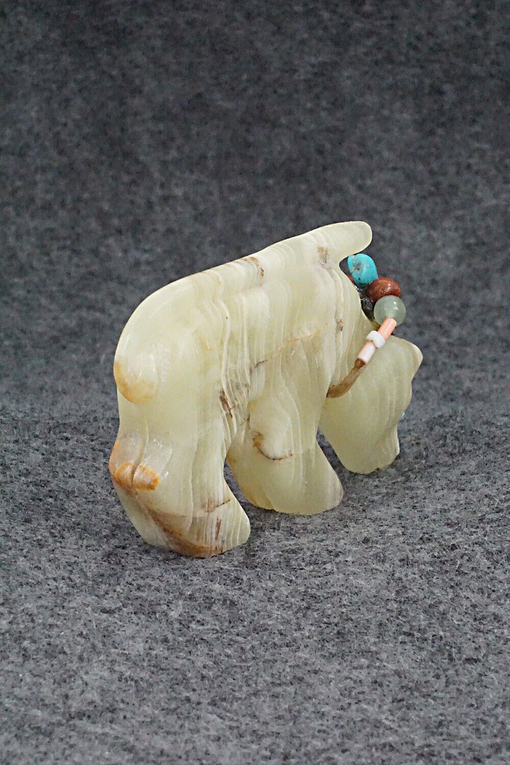 Mountain Lion Zuni Fetish Carving - Douglas Martza