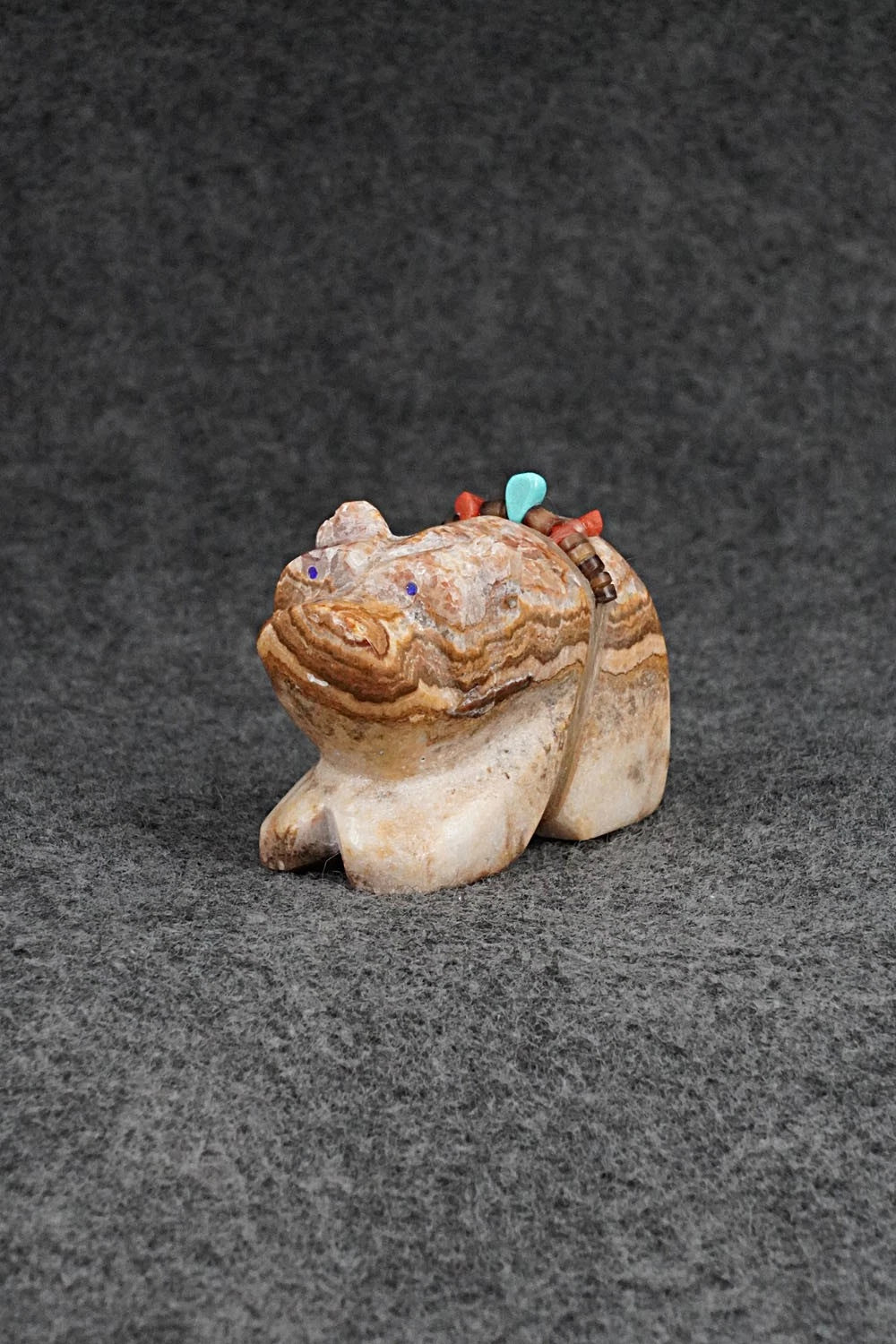 Bear Zuni Fetish Carving - Benina Kallestewa