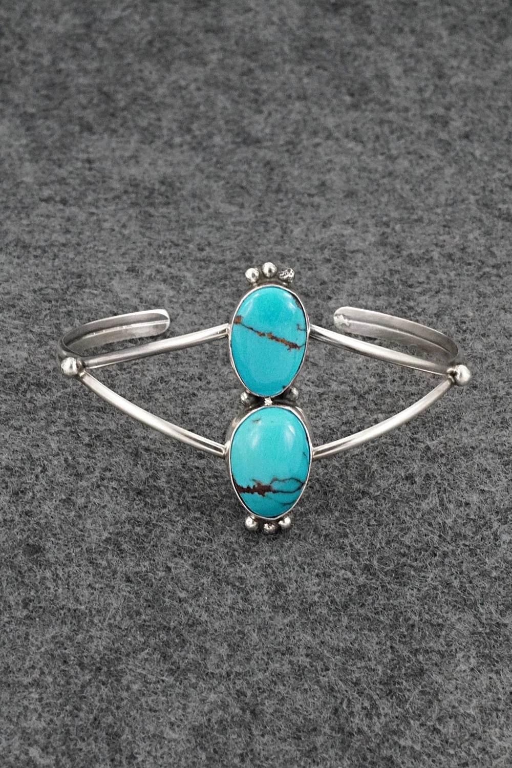 Turquoise & Sterling Silver Bracelet - Rena Begay