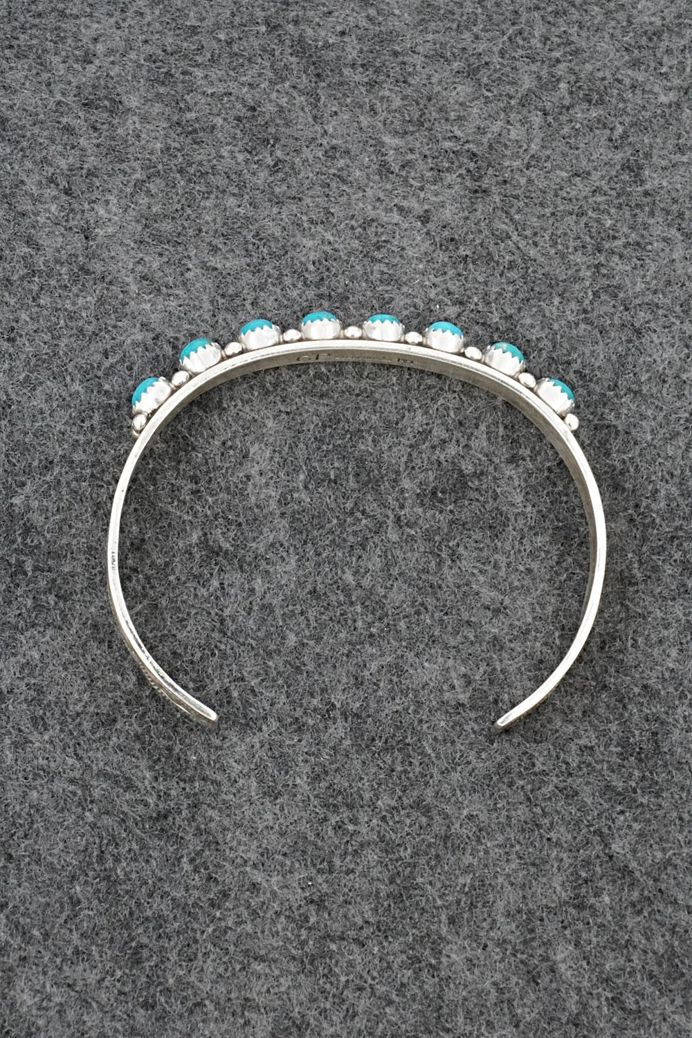 Turquoise & Sterling Silver Bracelet - Gaynell Parker