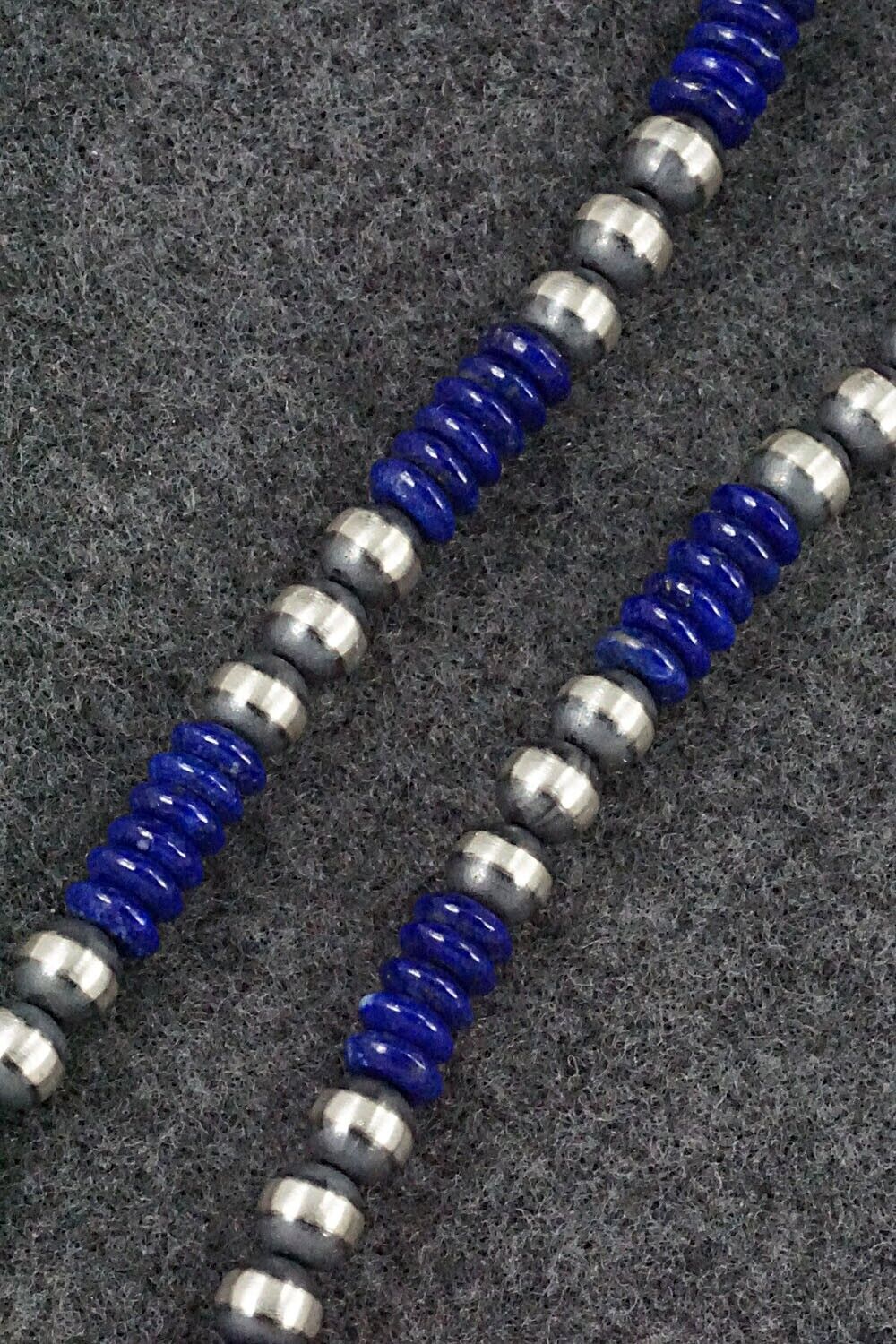 Lapis & Sterling Silver Necklace - Doreen Jake