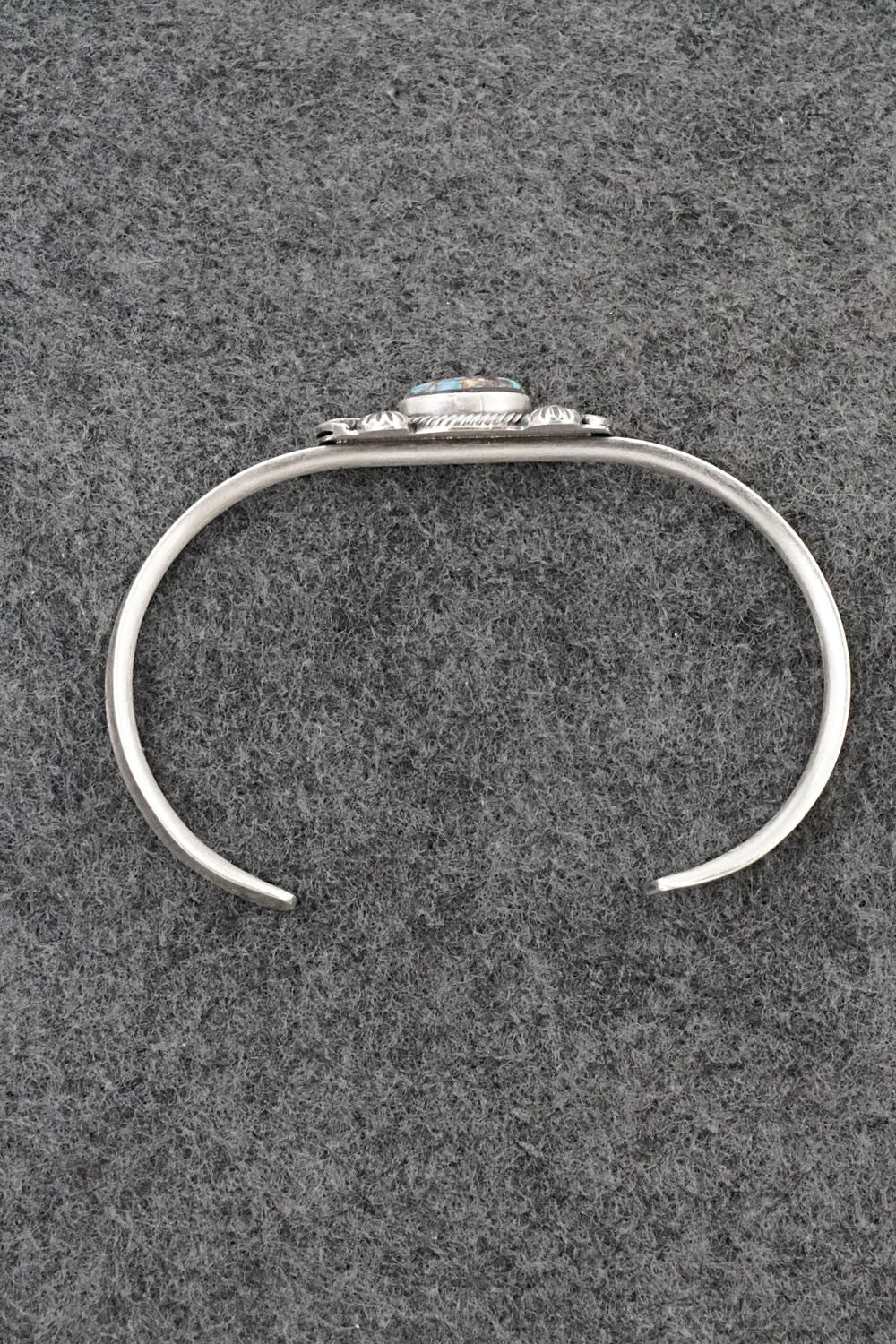 Turquoise & Sterling Silver Bracelet - Genevieve Francisco