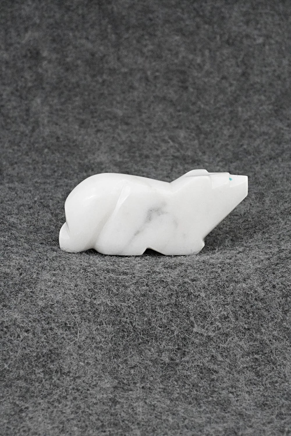 Fox Zuni Fetish Carving - Clayton Panteah