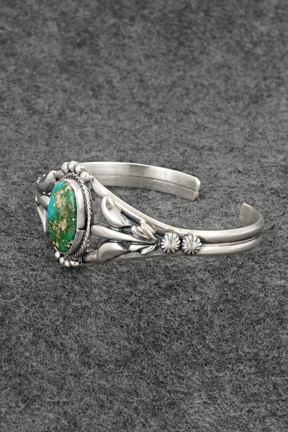 Turquoise & Sterling Silver Bracelet - Bobby Platero