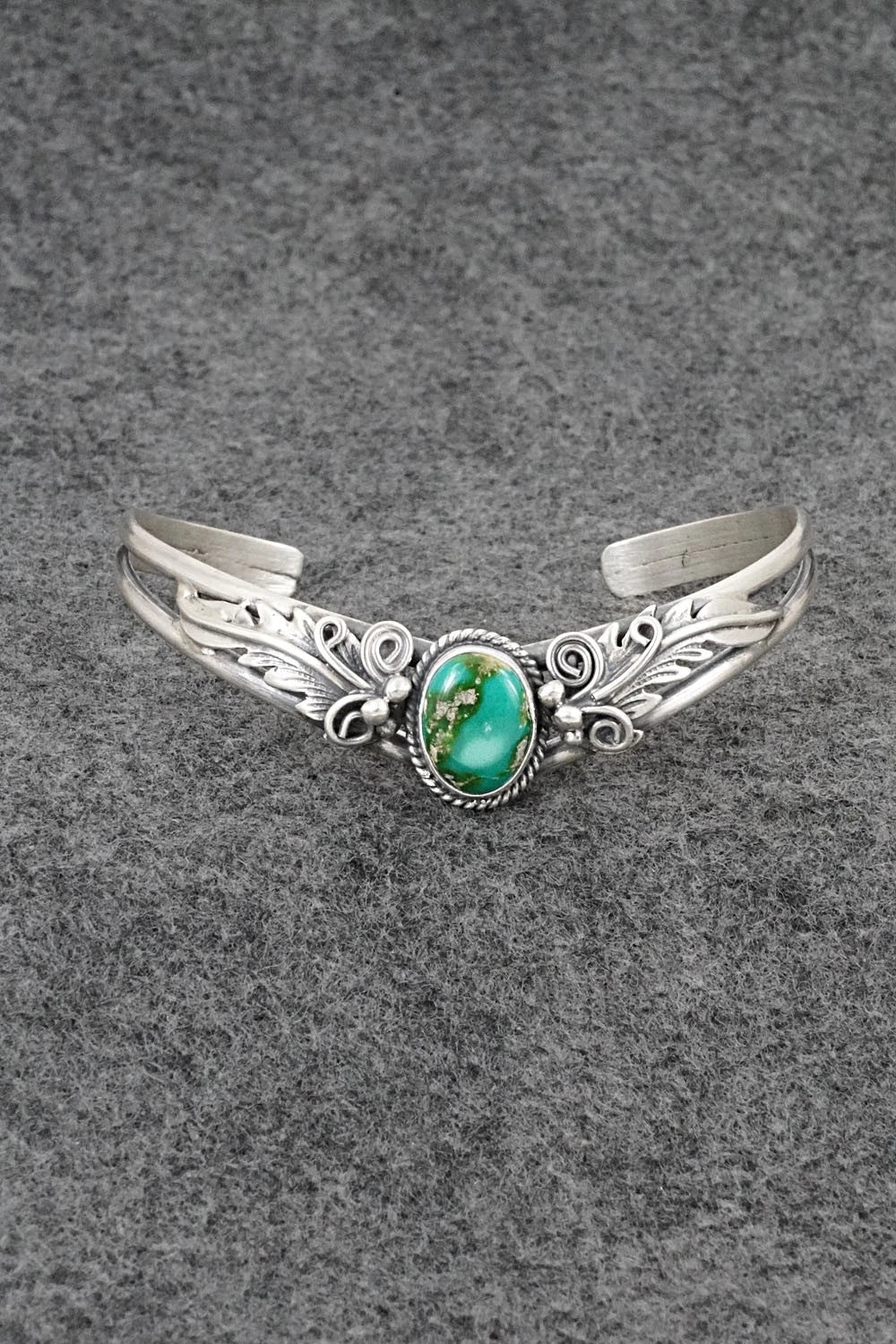 Turquoise & Sterling Silver Bracelet - Jemson Henio