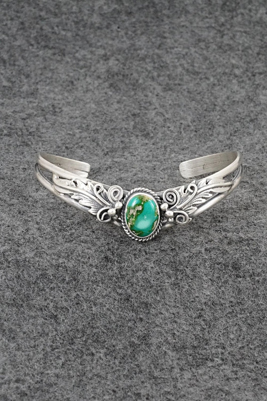Turquoise & Sterling Silver Bracelet - Jemson Henio