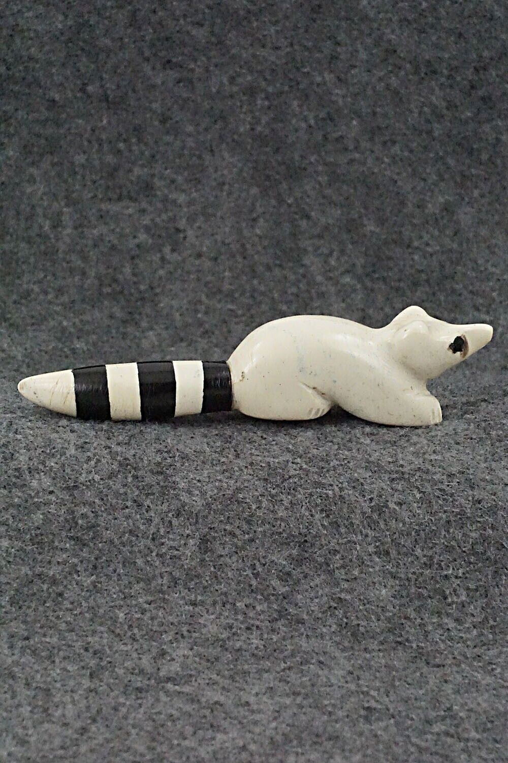 Racoon Zuni Fetish Carving - Justin Red Elk