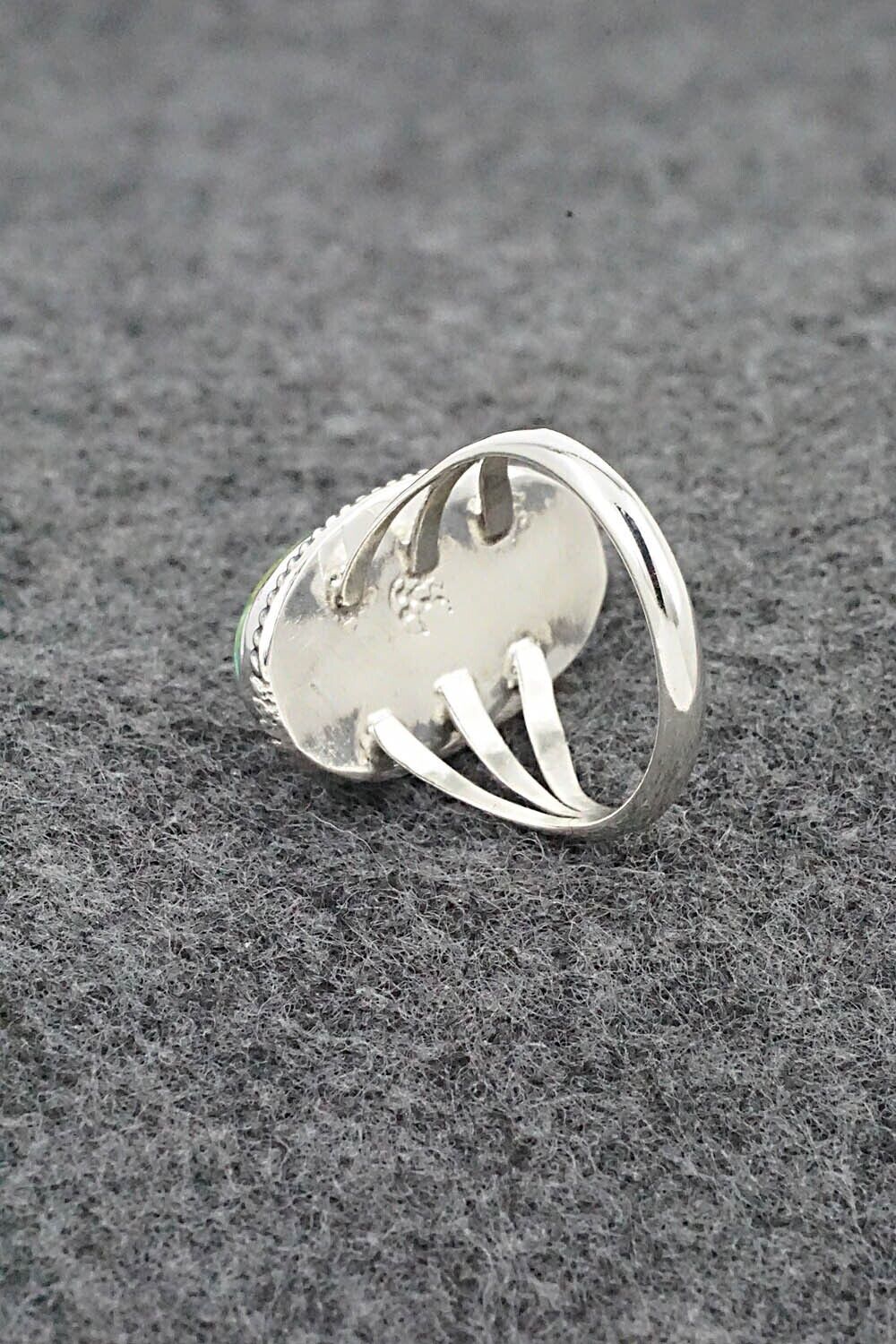 Turquoise & Sterling Silver Ring - Judy Largo - Size 7