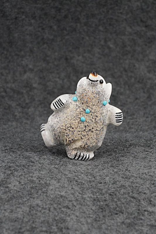 Dancing Bear Zuni Fetish Carving - Claudia Peina