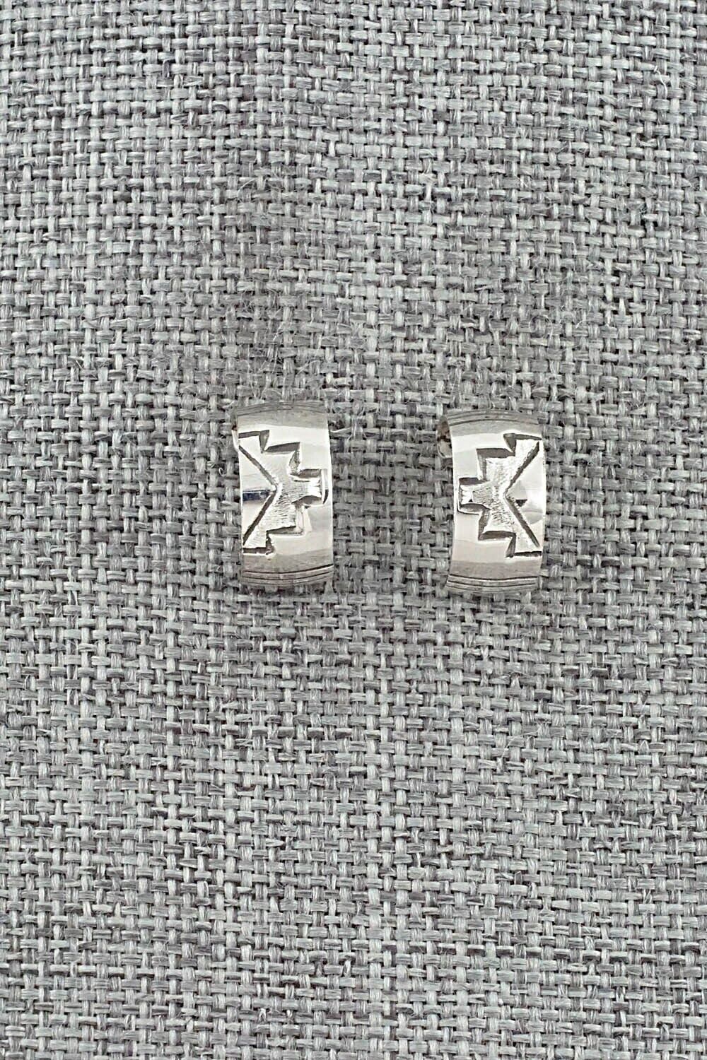 Sterling Silver Hoop Earrings - Nora Ashley
