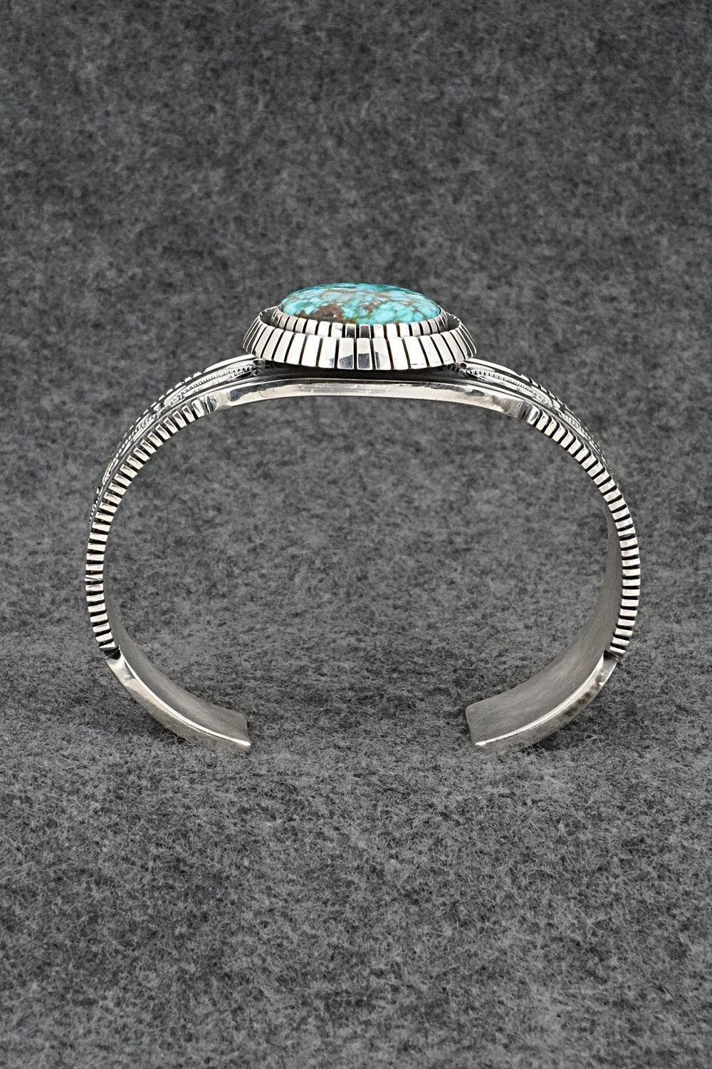 Turquoise & Sterling Silver Bracelet - Mark Yazzie