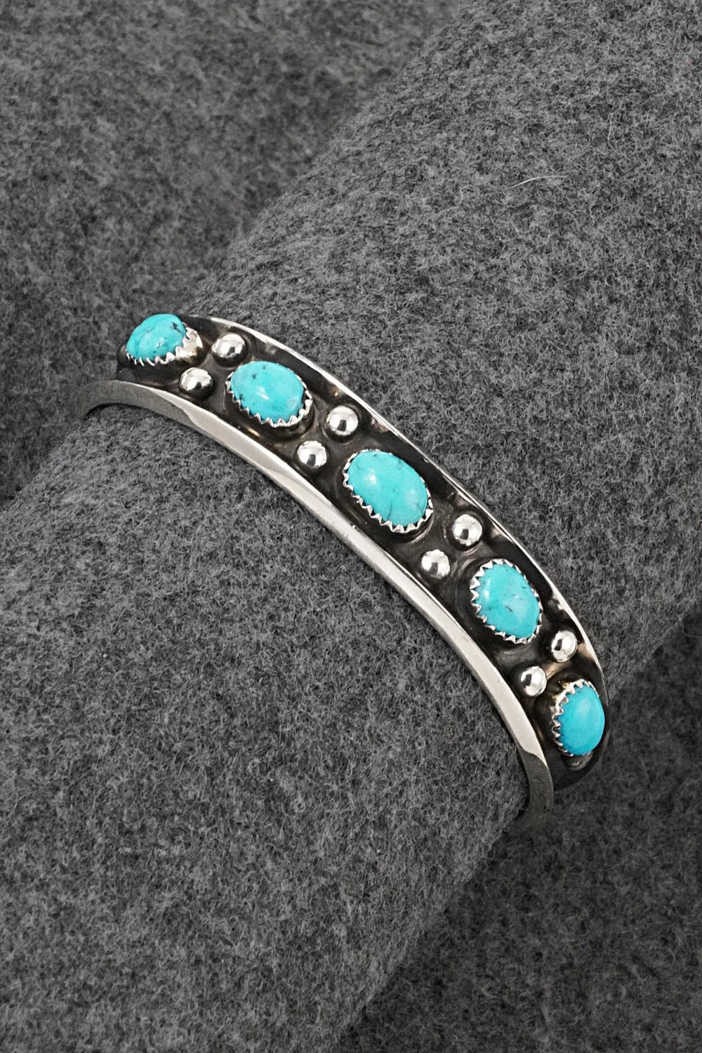 Turquoise & Sterling Silver Bracelet - Paul Largo