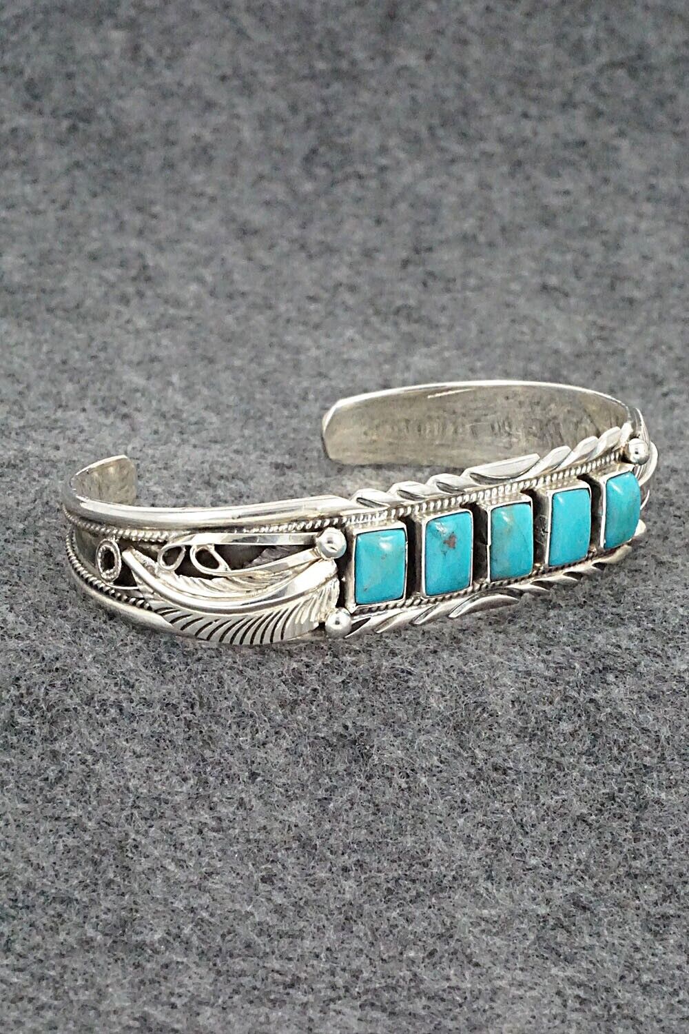 Turquoise & Sterling Silver Bracelet - Davey Morgan