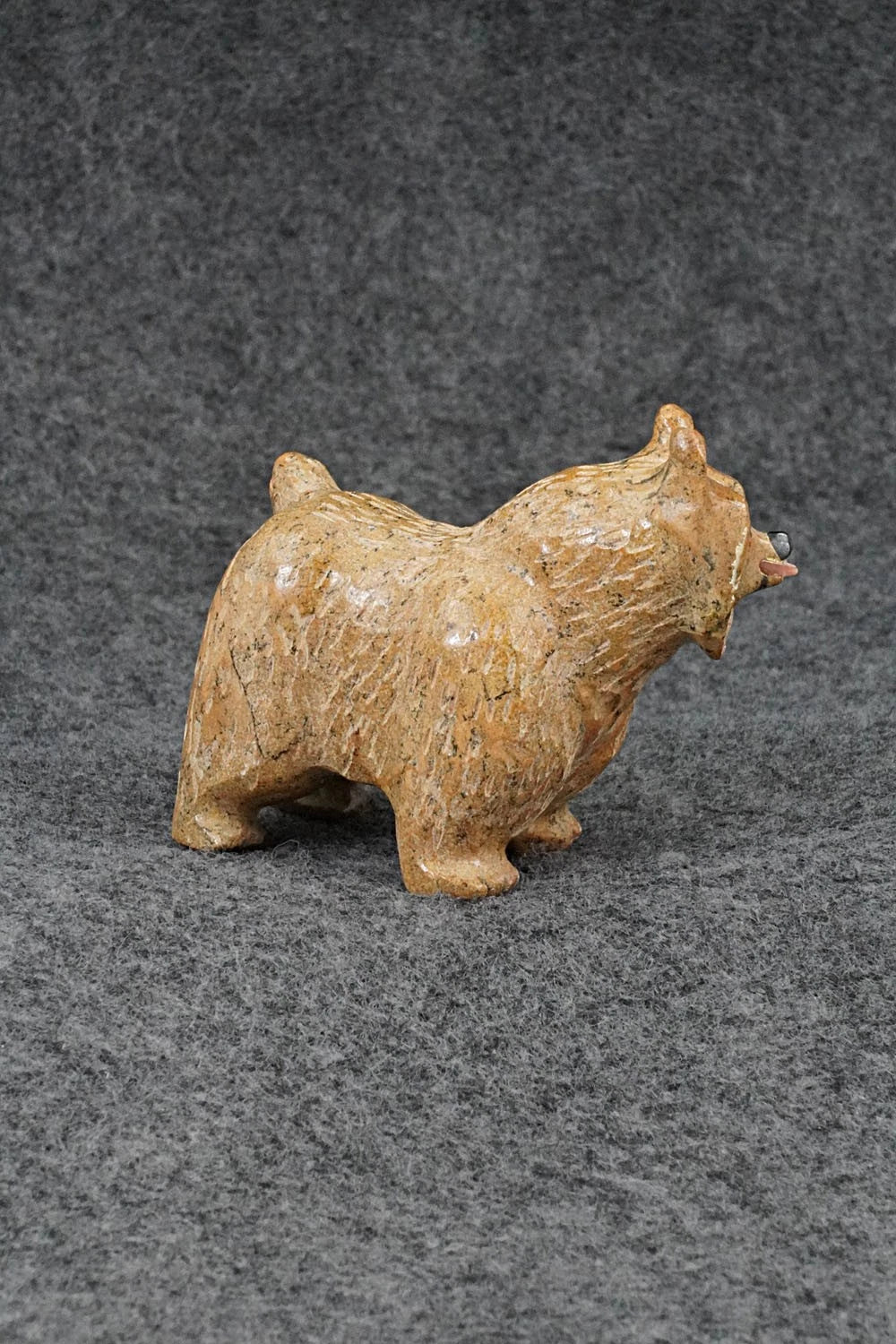 Bobcat Zuni Fetish Carving - Freddie Leekya