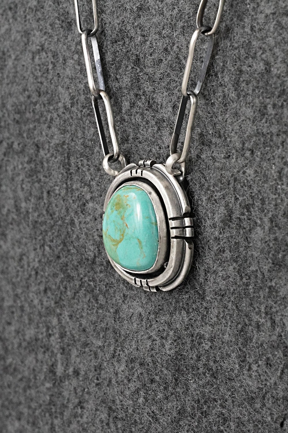 Turquoise & Sterling Silver Necklace - Daniel Benally
