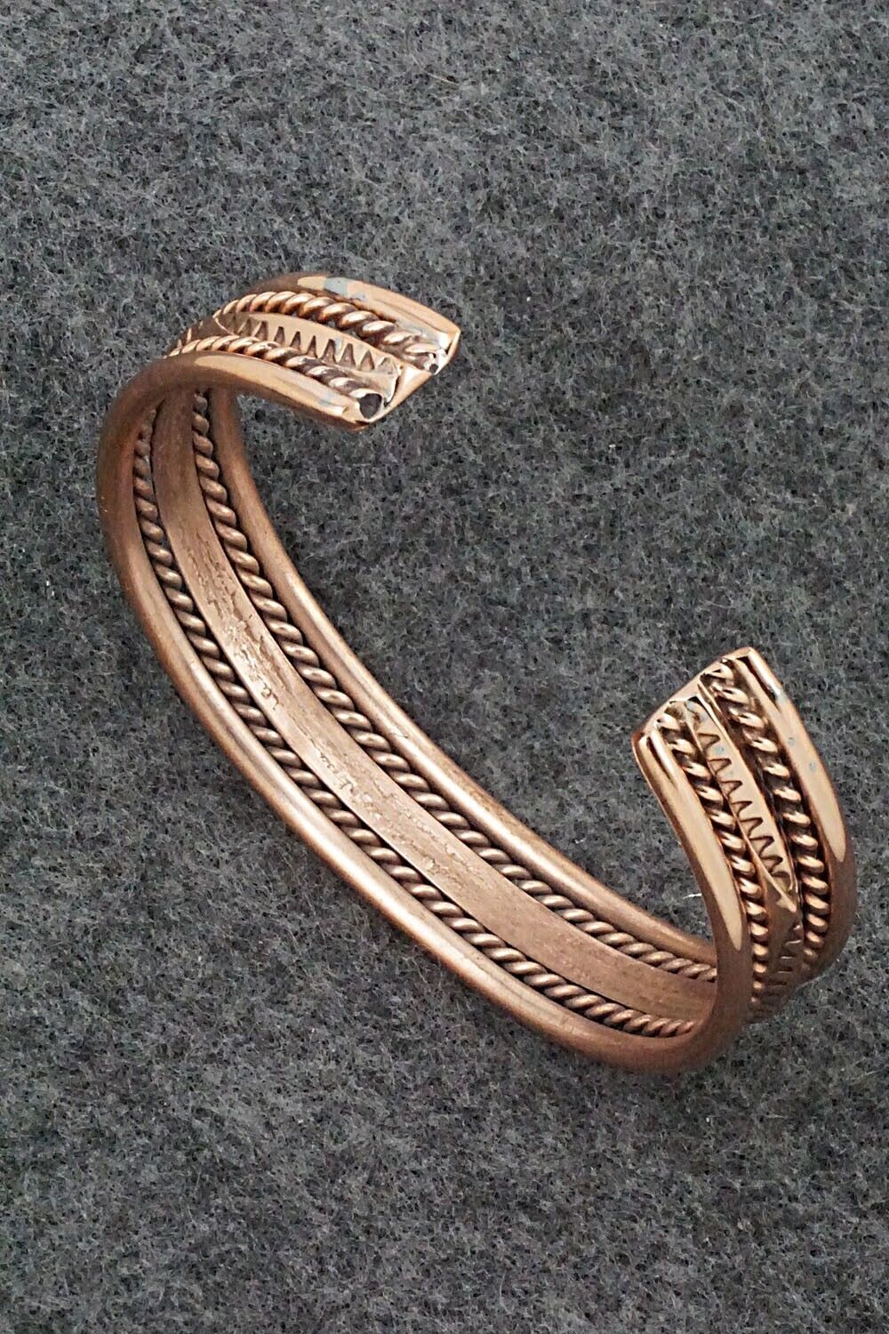 Copper Bracelet - Elaine Tahe
