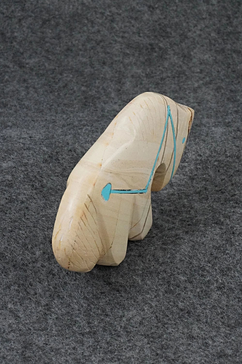 Horse Zuni Fetish Carving - Kenric Laiwakete
