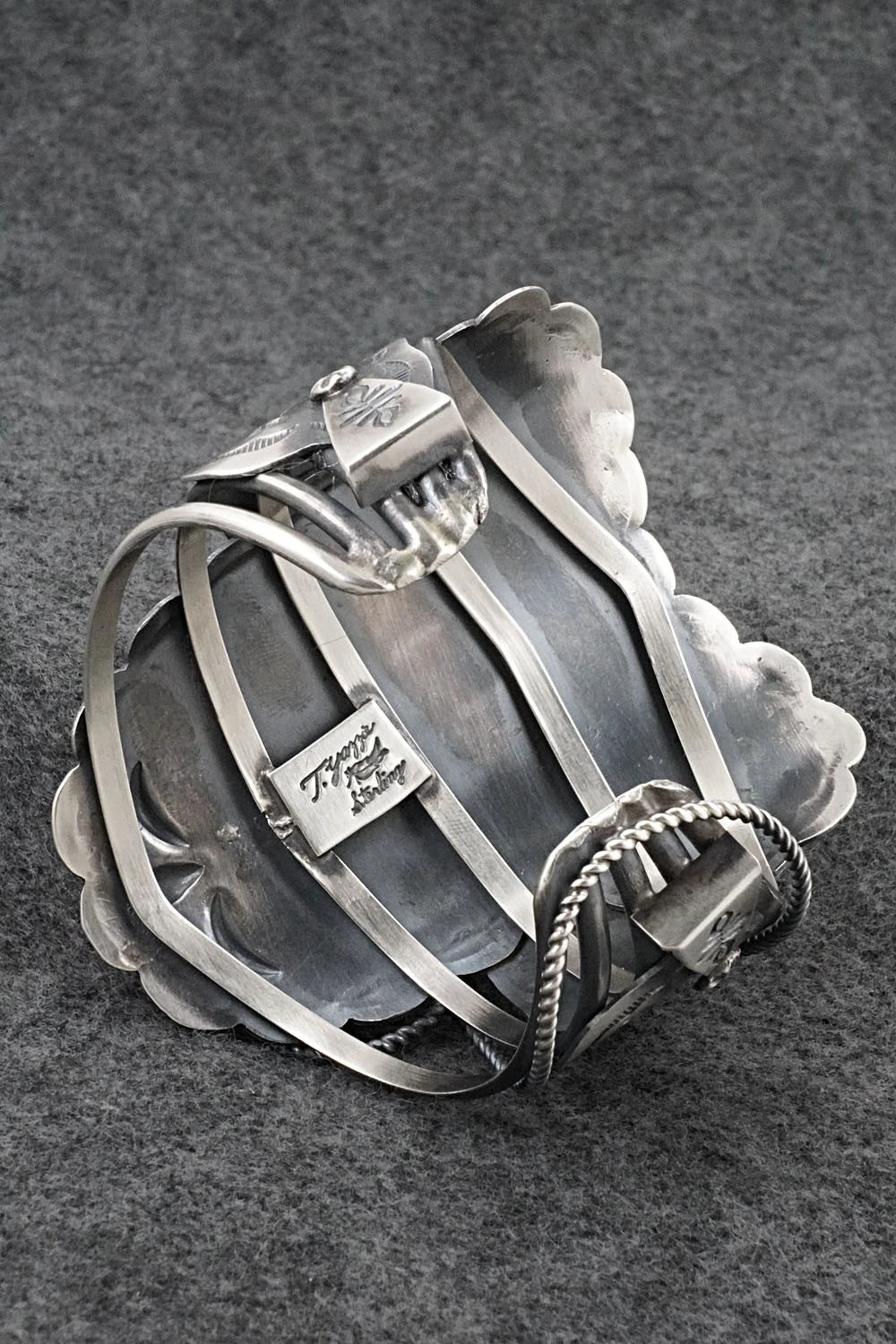 Turquoise & Sterling Silver Bracelet - Tim Yazzie