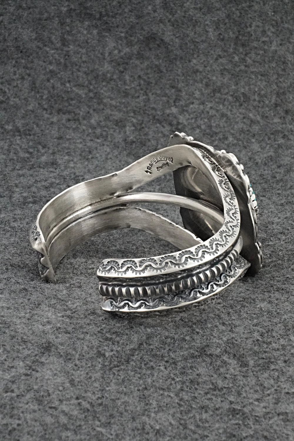 Turquoise & Sterling Silver Bracelet - Randy Boyd