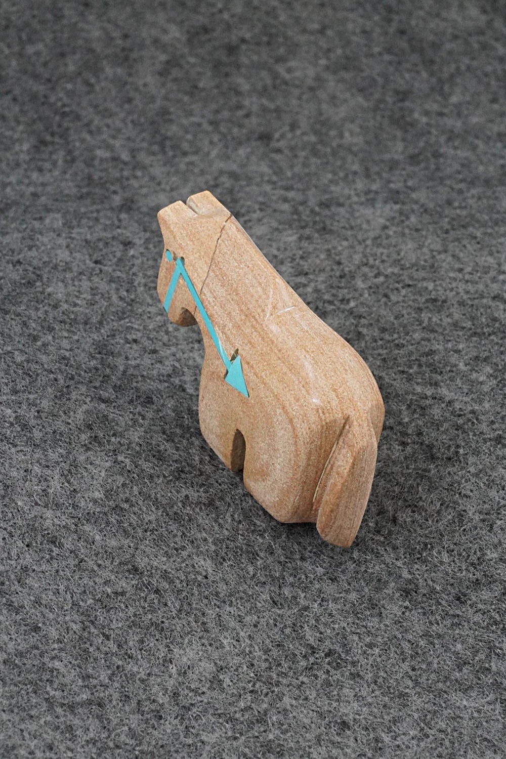 Horse Zuni Fetish Carving - Bernard Laiwakete