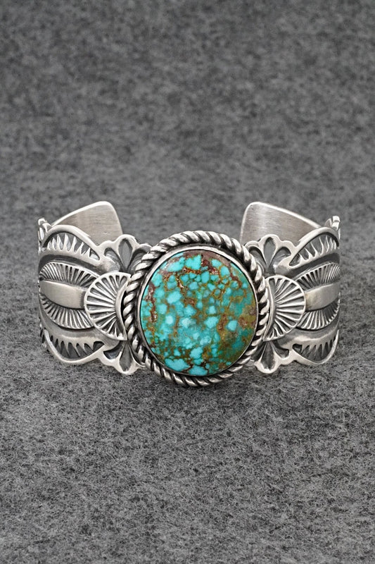 Turquoise & Sterling Silver Bracelet - Arnold Blackgoat