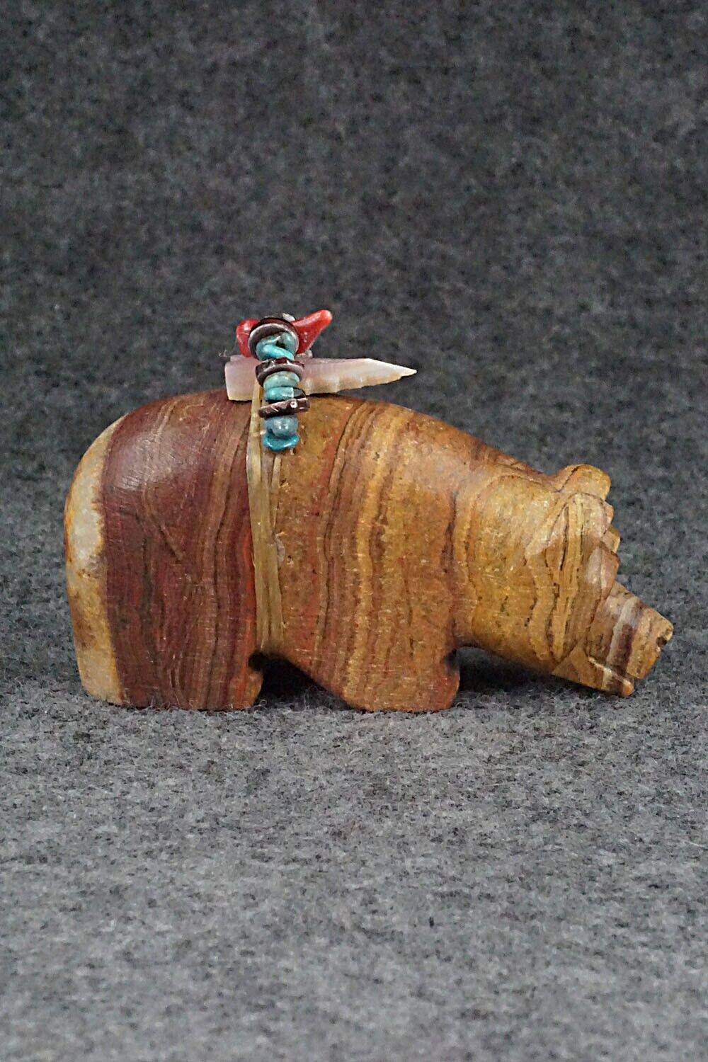 Bear Zuni Fetish Carving - Douglas Martza