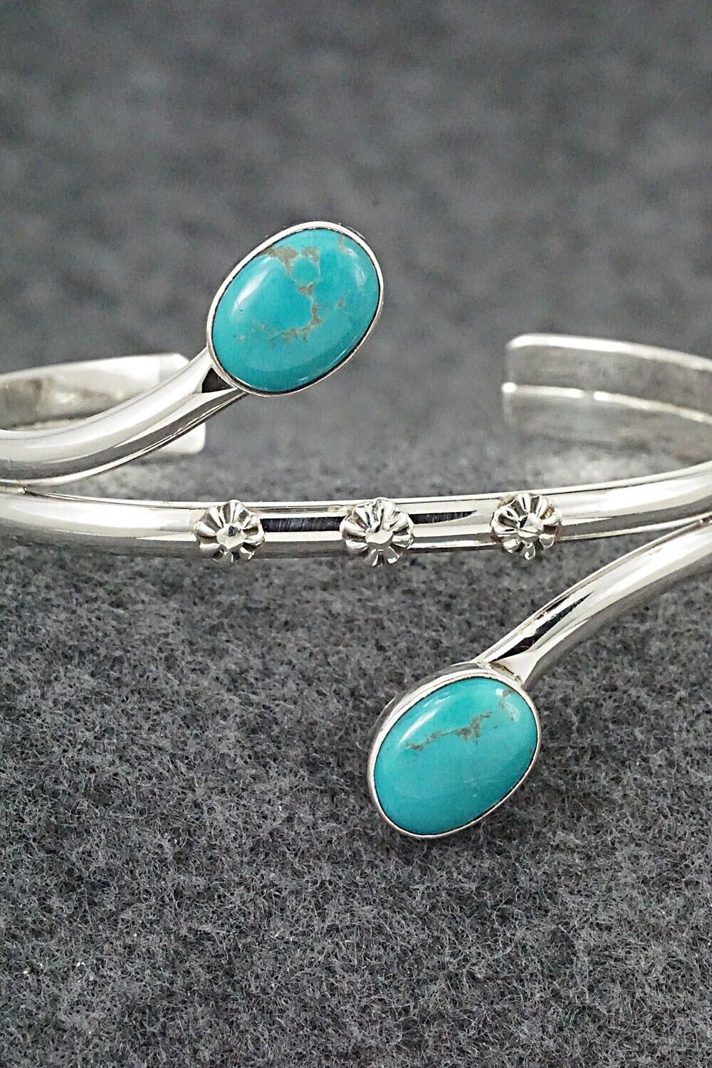 Turquoise & Sterling Silver Bracelet - Thomas Yazzie