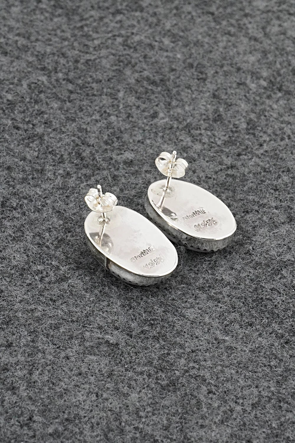 Morado & Sterling Silver Earrings - Murray Hannaweeka