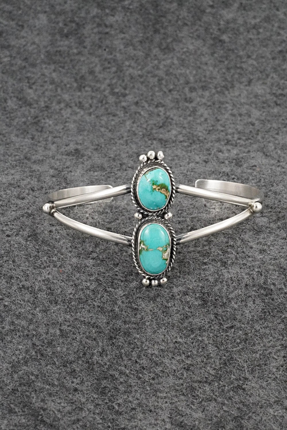 Turquoise & Sterling Silver Bracelet - Rena Begay