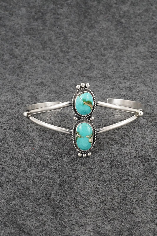 Turquoise & Sterling Silver Bracelet - Rena Begay