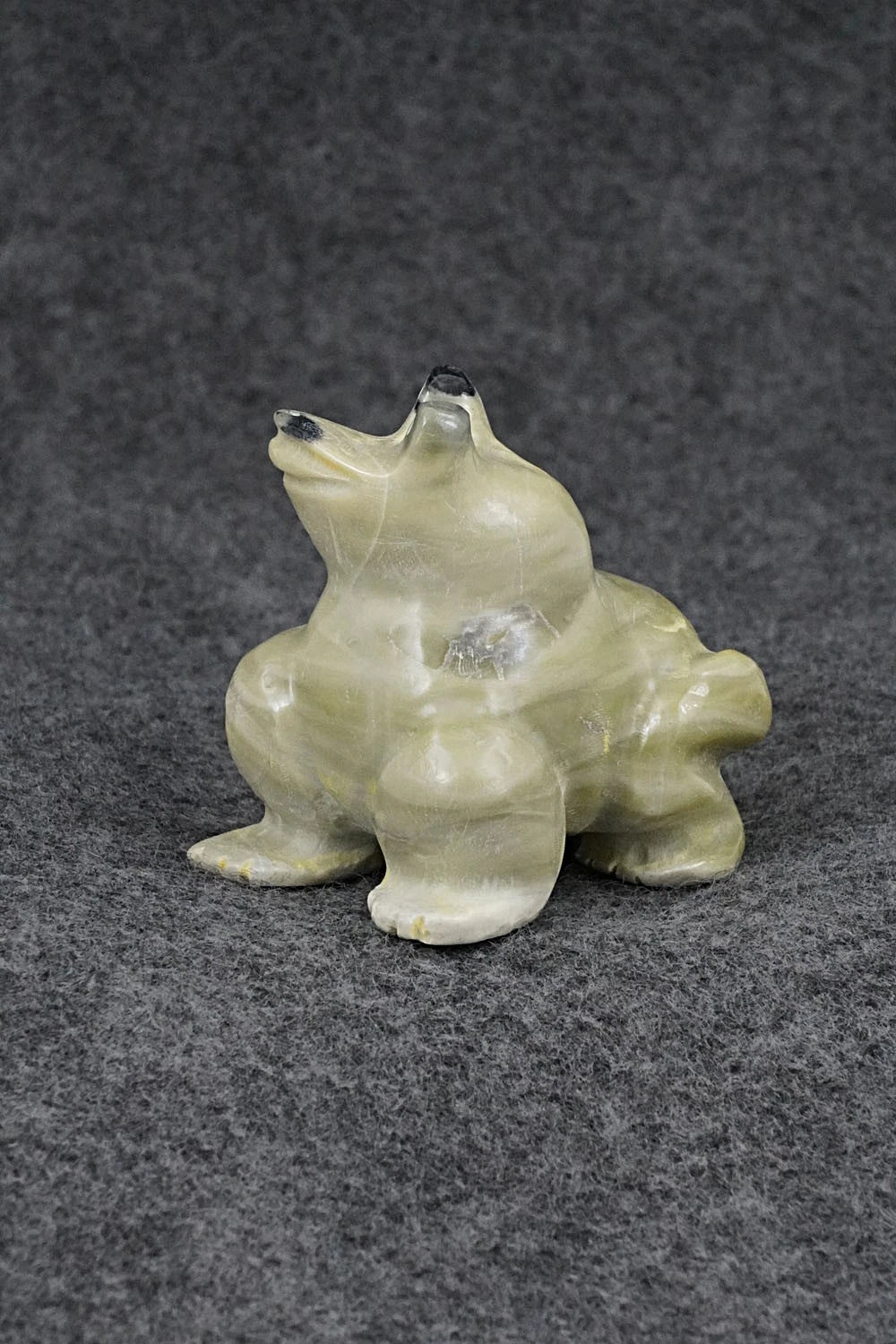 Frog Zuni Fetish Carving - Freddie Leekya