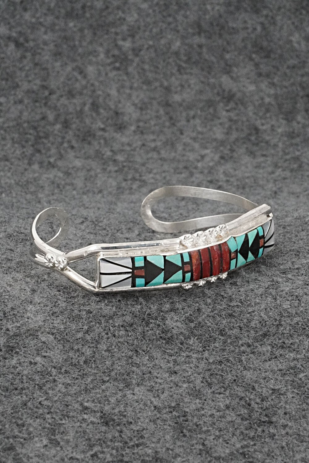 Multi-Stone & Sterling Silver Bracelet - Ola Eriacho