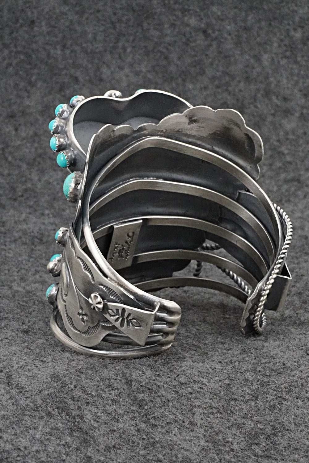 Turquoise & Sterling Silver Bracelet - Tim Yazzie